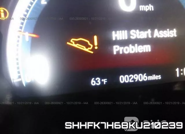 SHHFK7H68KU210239 фото 8
