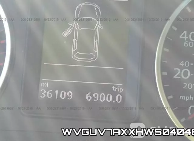 WVGUV7AXXHW504048 фото 8