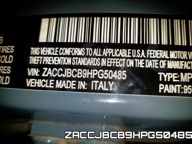 ZACCJBCB9HPG50485 фото 2