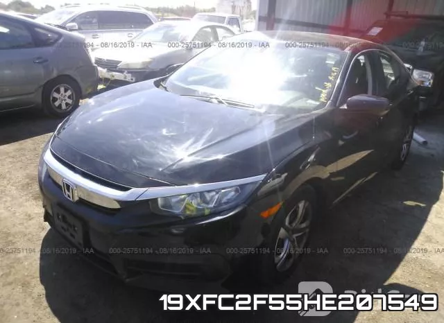 19XFC2F55HE207549 фото 3