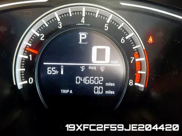 19XFC2F59JE204420 фото 9