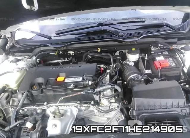 19XFC2F71HE214905 фото 2