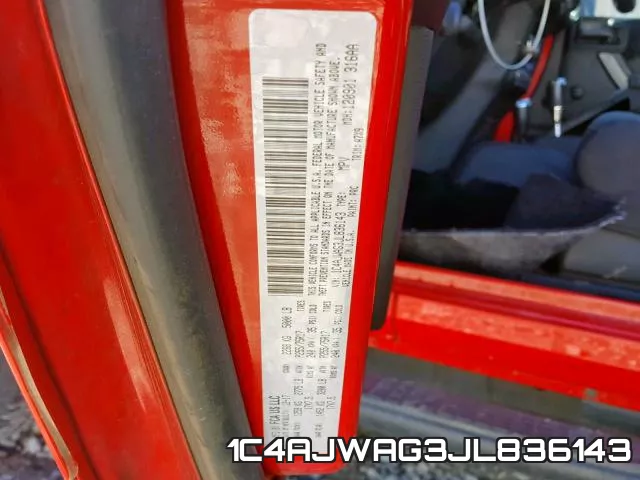 1C4AJWAG3JL836143 фото 2
