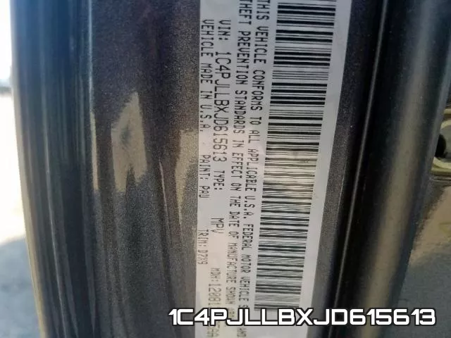 1C4PJLLBXJD615613 фото 2