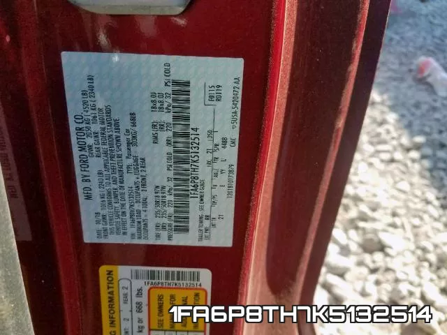 1FA6P8TH7K5132514 фото 2