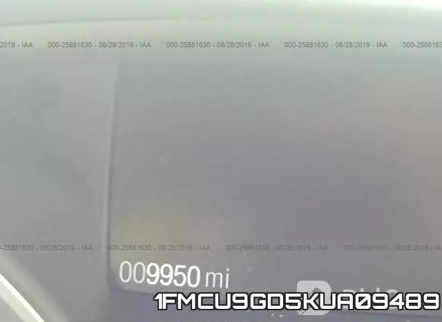 1FMCU9GD5KUA09489 фото 8
