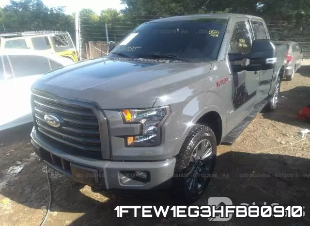 1FTEW1EG3HFB80910 фото 3