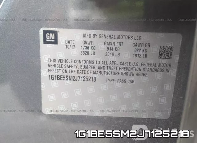 1G1BE5SM2J7125218 фото 10