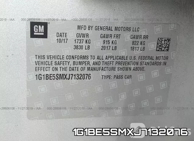 1G1BE5SMXJ7132076 фото 10