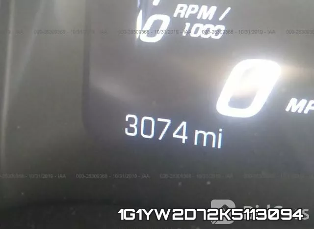 1G1YW2D72K5113094 фото 8