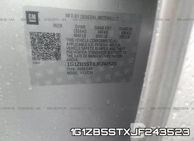 1G1ZB5STXJF243523 фото 10