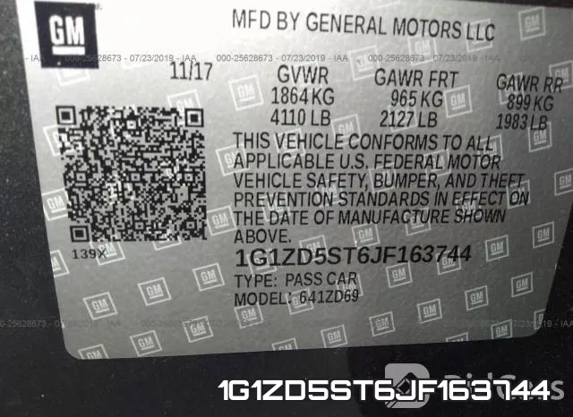 1G1ZD5ST6JF163744 фото 10