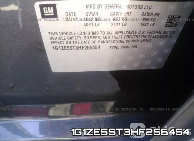 1G1ZE5ST3HF256454 фото 10