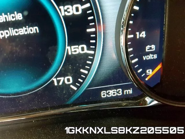 1GKKNXLS8KZ205505 фото 9