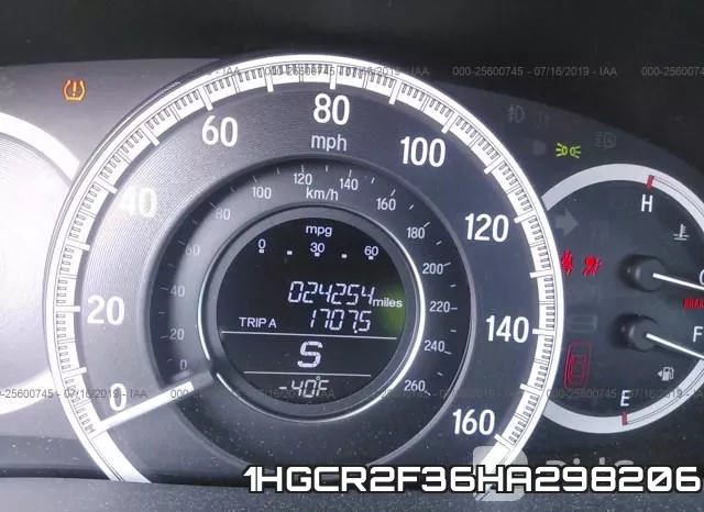 1HGCR2F36HA298206 фото 8