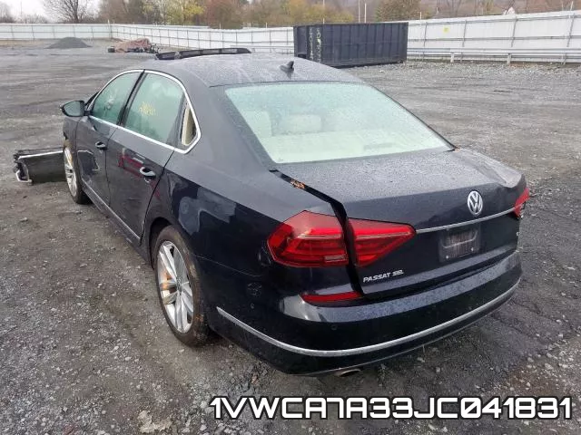 1VWCA7A33JC041831 фото 4
