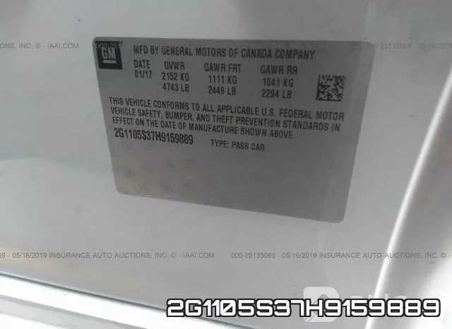 2G1105S37H9159889 фото 10