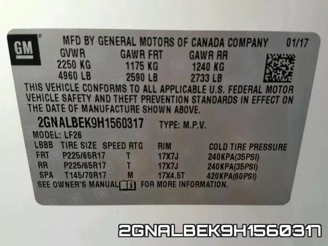 2GNALBEK9H1560317 фото 2