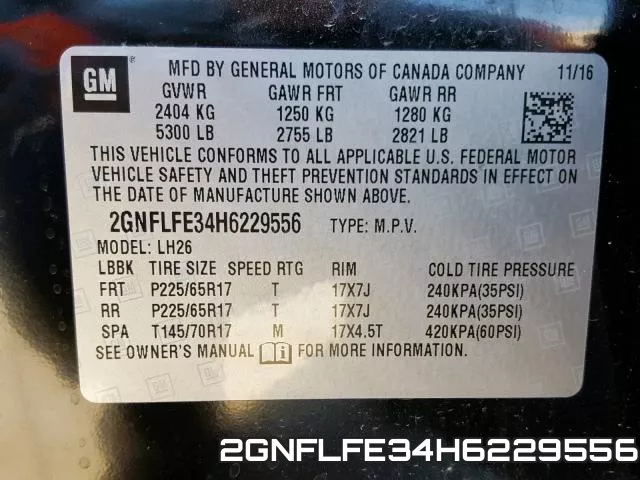 2GNFLFE34H6229556 фото 2