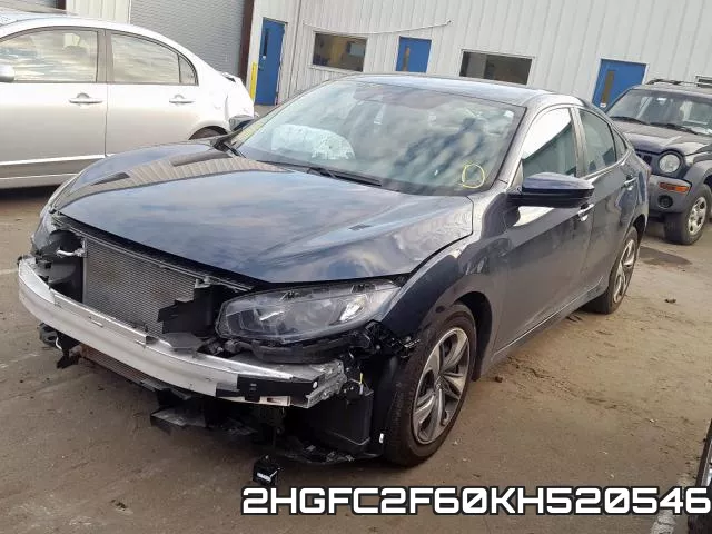 2HGFC2F60KH520546 фото 3