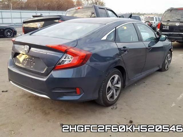 2HGFC2F60KH520546 фото 5