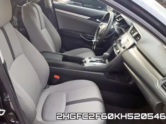 2HGFC2F60KH520546 фото 6