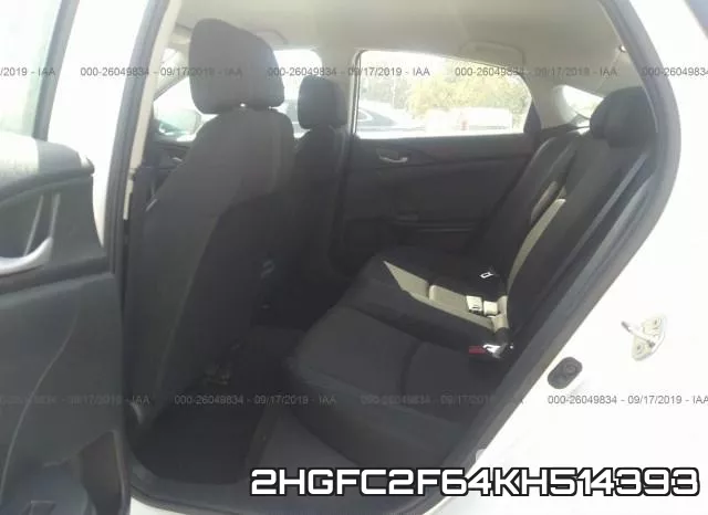 2HGFC2F64KH514393 фото 9