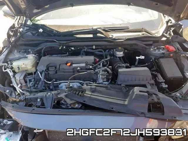 2HGFC2F72JH593831 фото 8