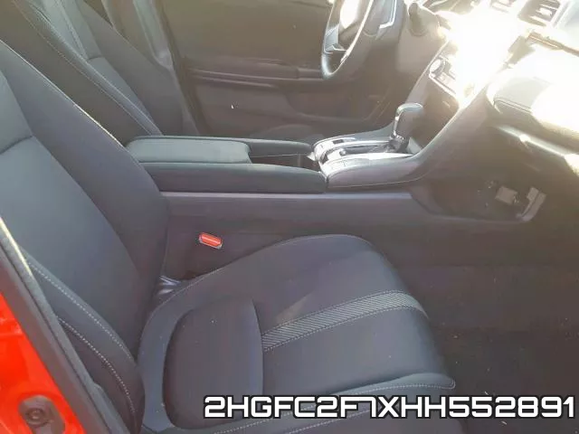 2HGFC2F7XHH552891 фото 6