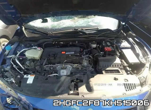 2HGFC2F87KH515006 фото 2