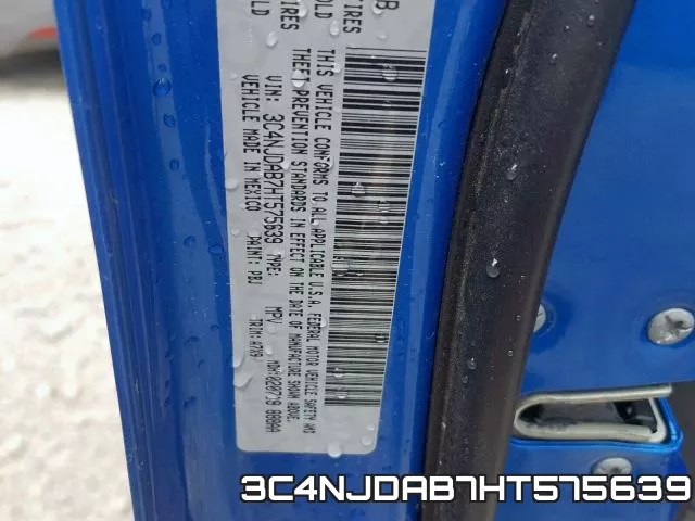 3C4NJDAB7HT575639 фото 2