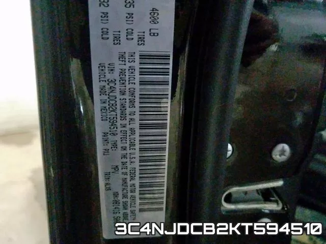 3C4NJDCB2KT594510 фото 2