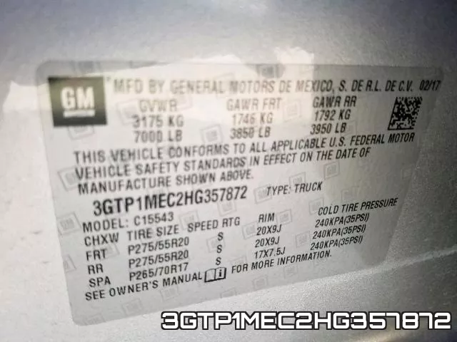3GTP1MEC2HG357872 фото 2