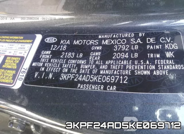 3KPF24AD5KE069712 фото 10