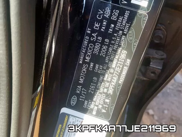 3KPFK4A77JE211969 фото 2