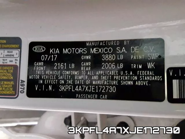 3KPFL4A7XJE172730 фото 2