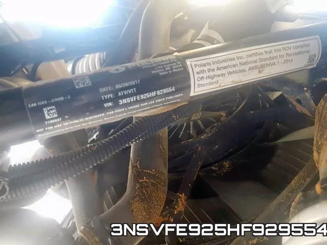 3NSVFE925HF929554 фото 2