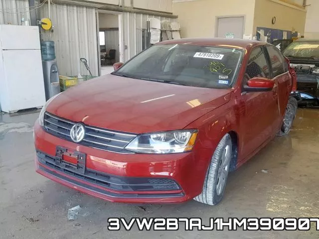 3VW2B7AJ1HM390907 фото 3