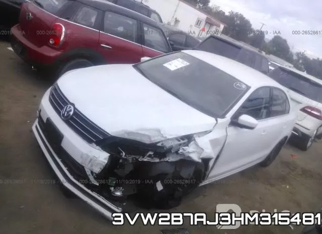 3VW2B7AJ3HM315481 фото 3