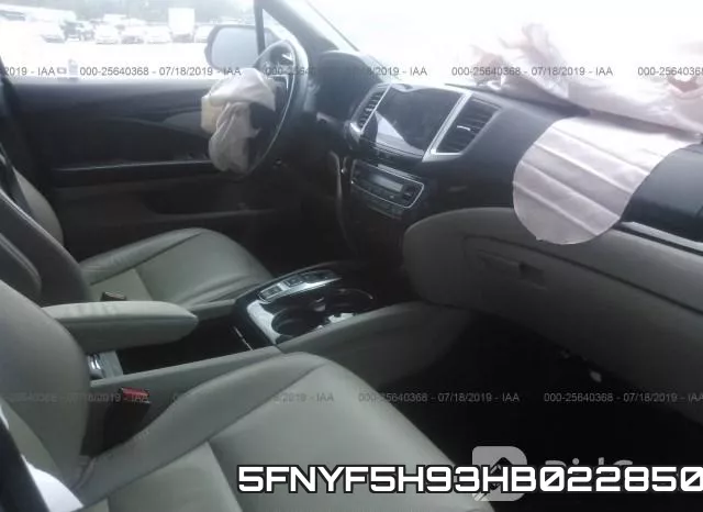 5FNYF5H93HB022850 фото 6