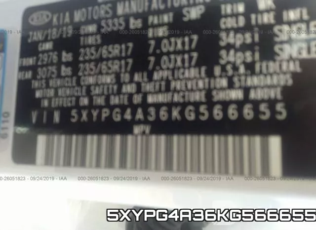 5XYPG4A36KG566655 фото 10