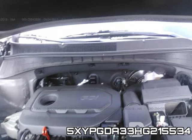 5XYPGDA33HG215534 фото 2