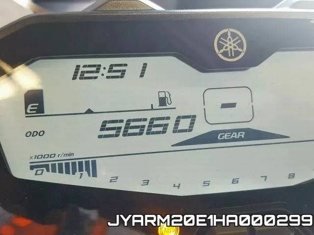 JYARM20E1HA000299 фото 9
