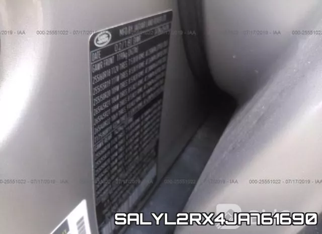 SALYL2RX4JA761690 фото 10