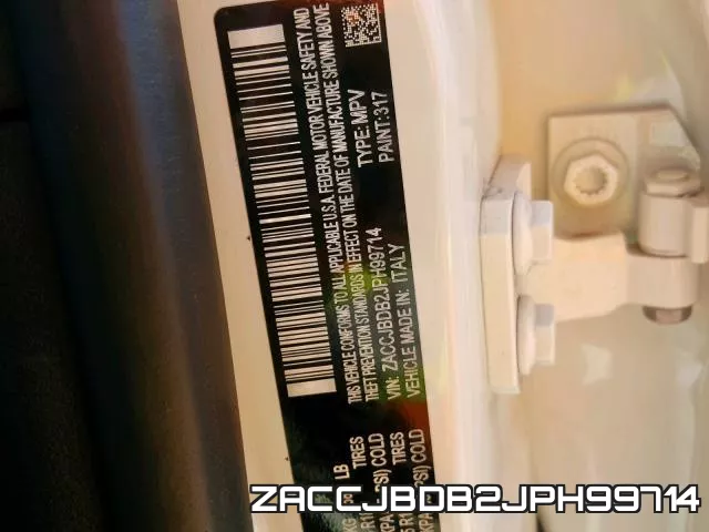 ZACCJBDB2JPH99714 фото 2