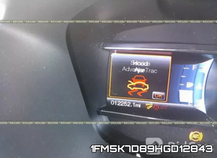 1FM5K7D89HGD12843 фото 8