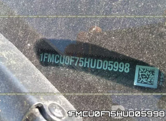 1FMCU0F75HUD05998 фото 10
