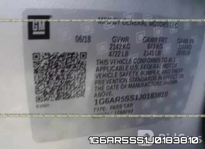 1G6AR5SS1J0183810 фото 10