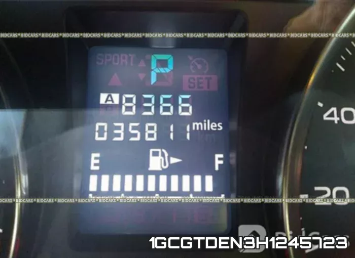 1GCGTDEN3H1245723 фото 8