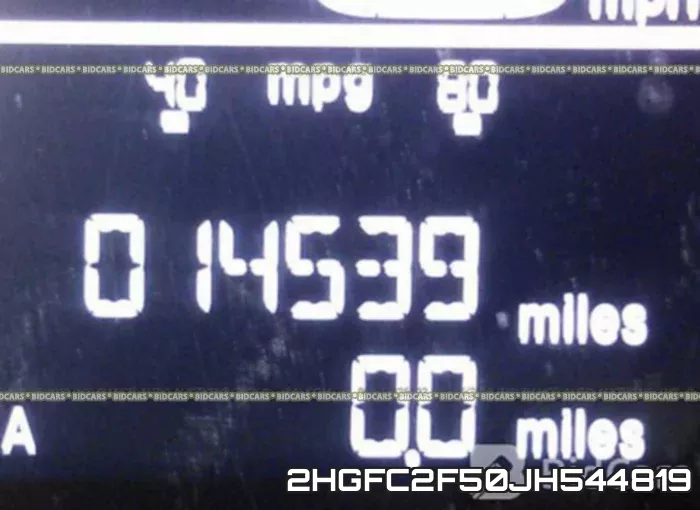 2HGFC2F50JH544819 фото 8